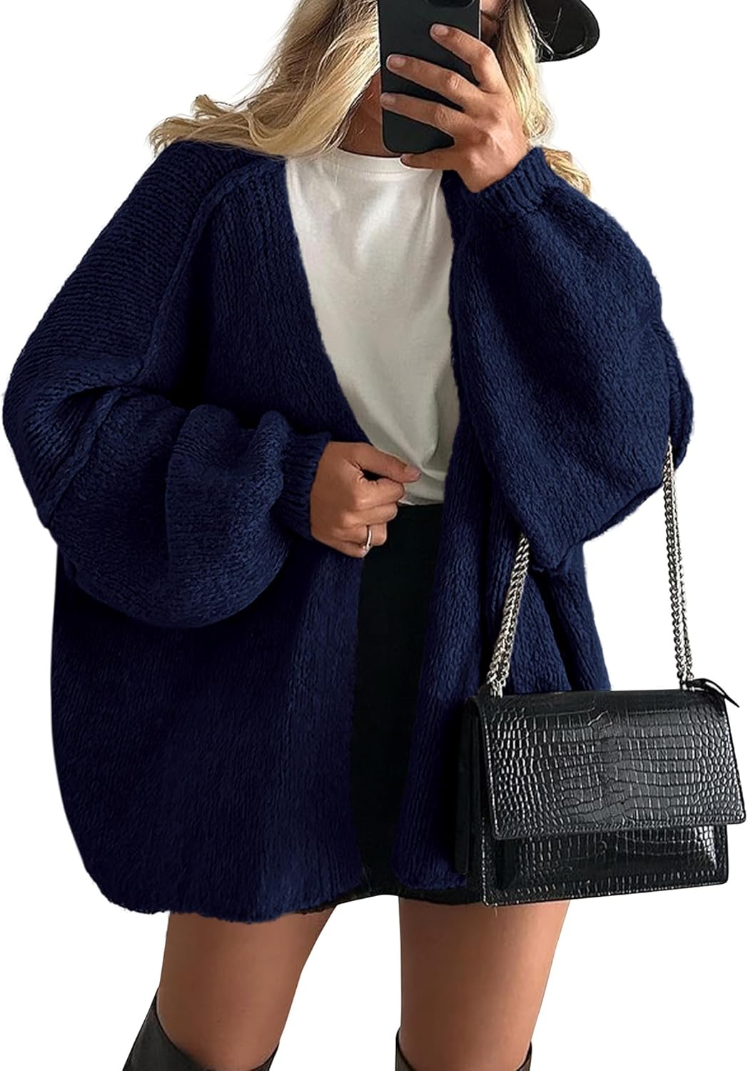 Oversized Knit Cardigan