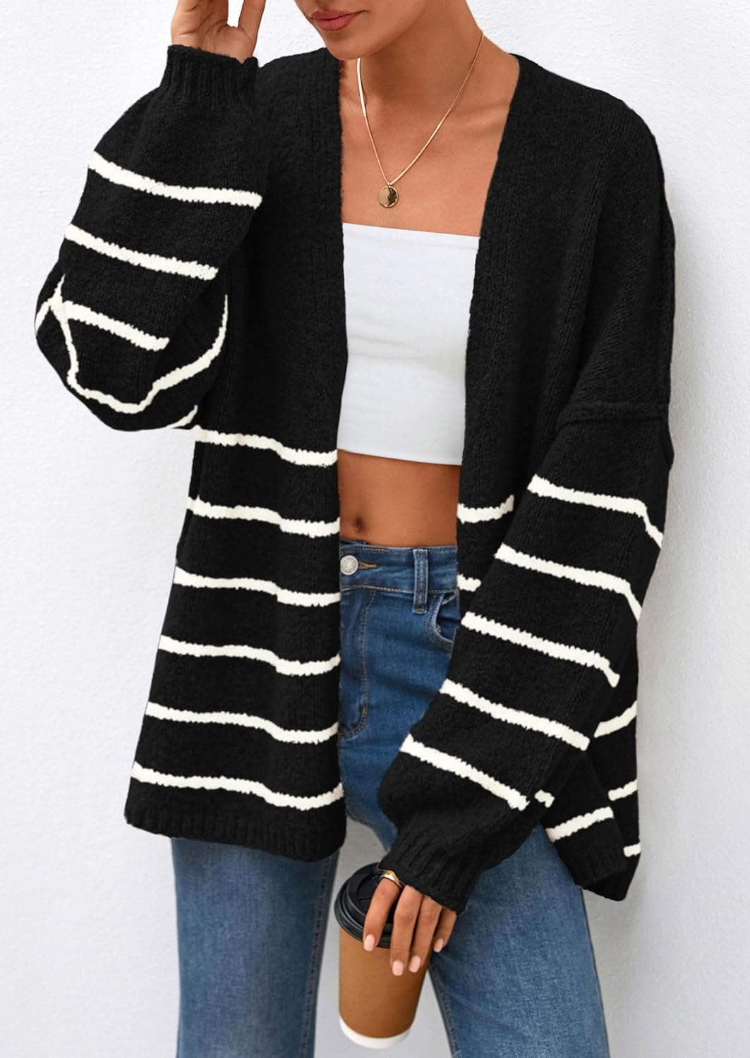 Oversized Knit Cardigan