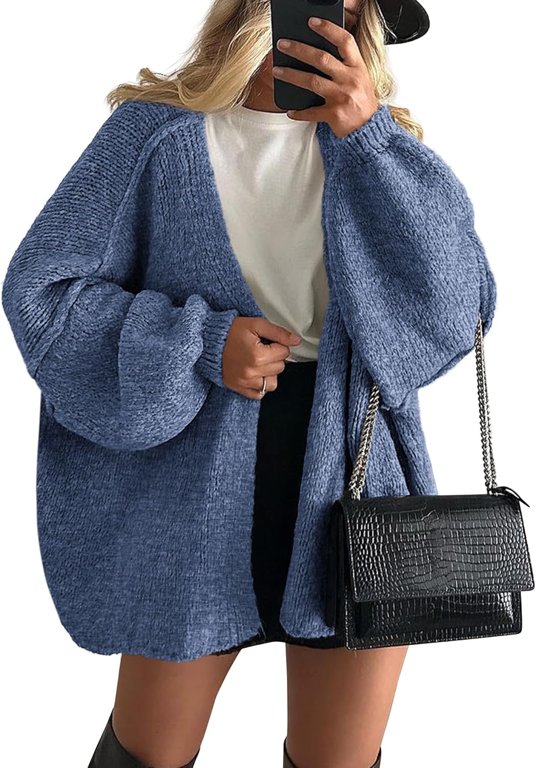 Oversized Knit Cardigan