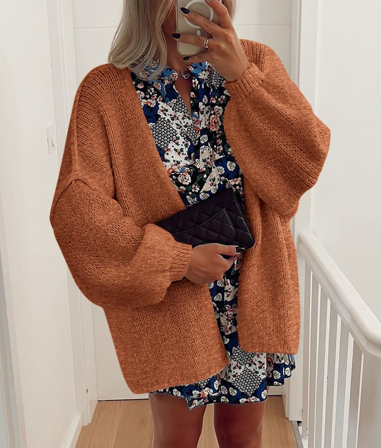 Oversized Knit Cardigan