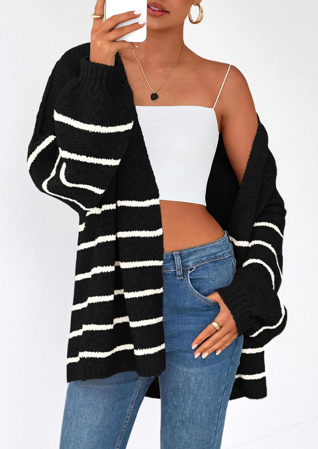 Oversized Knit Cardigan