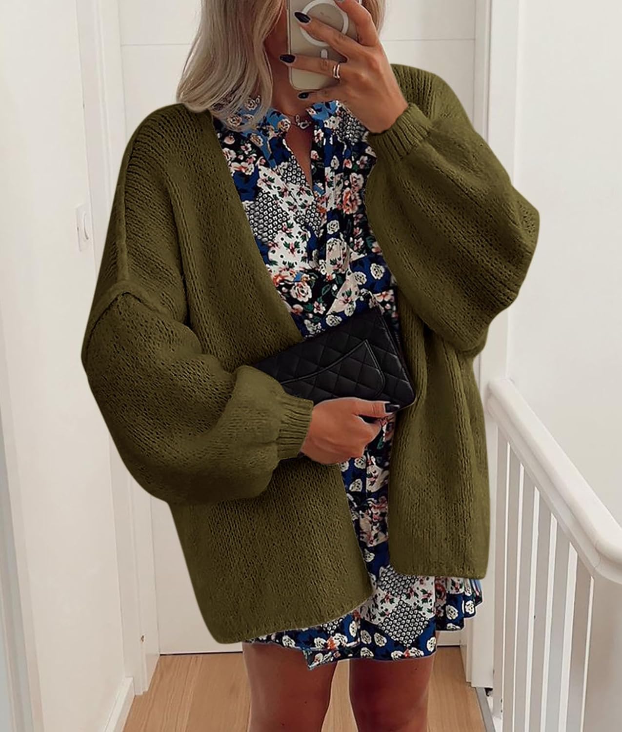 Oversized Knit Cardigan