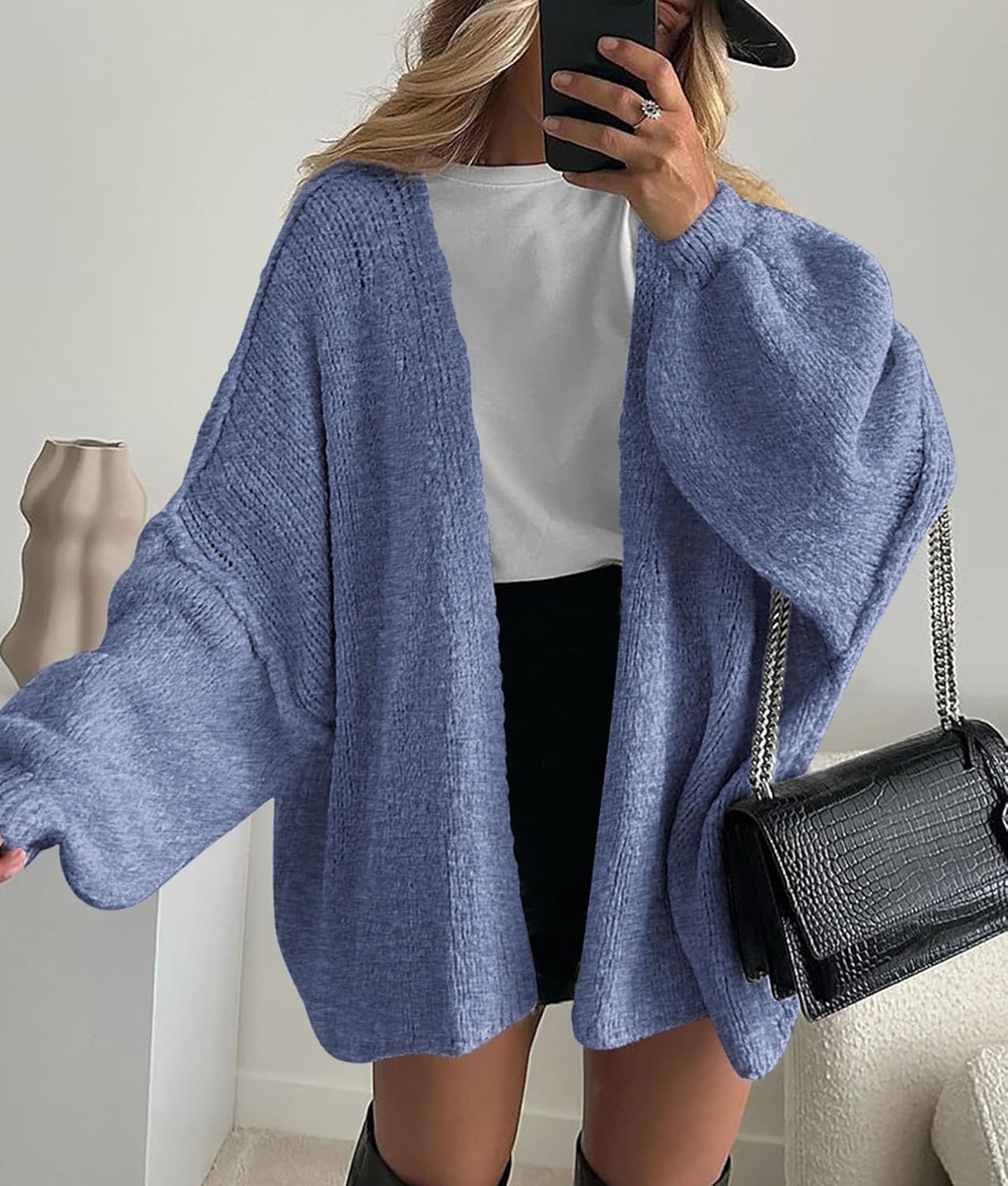 Oversized Knit Cardigan
