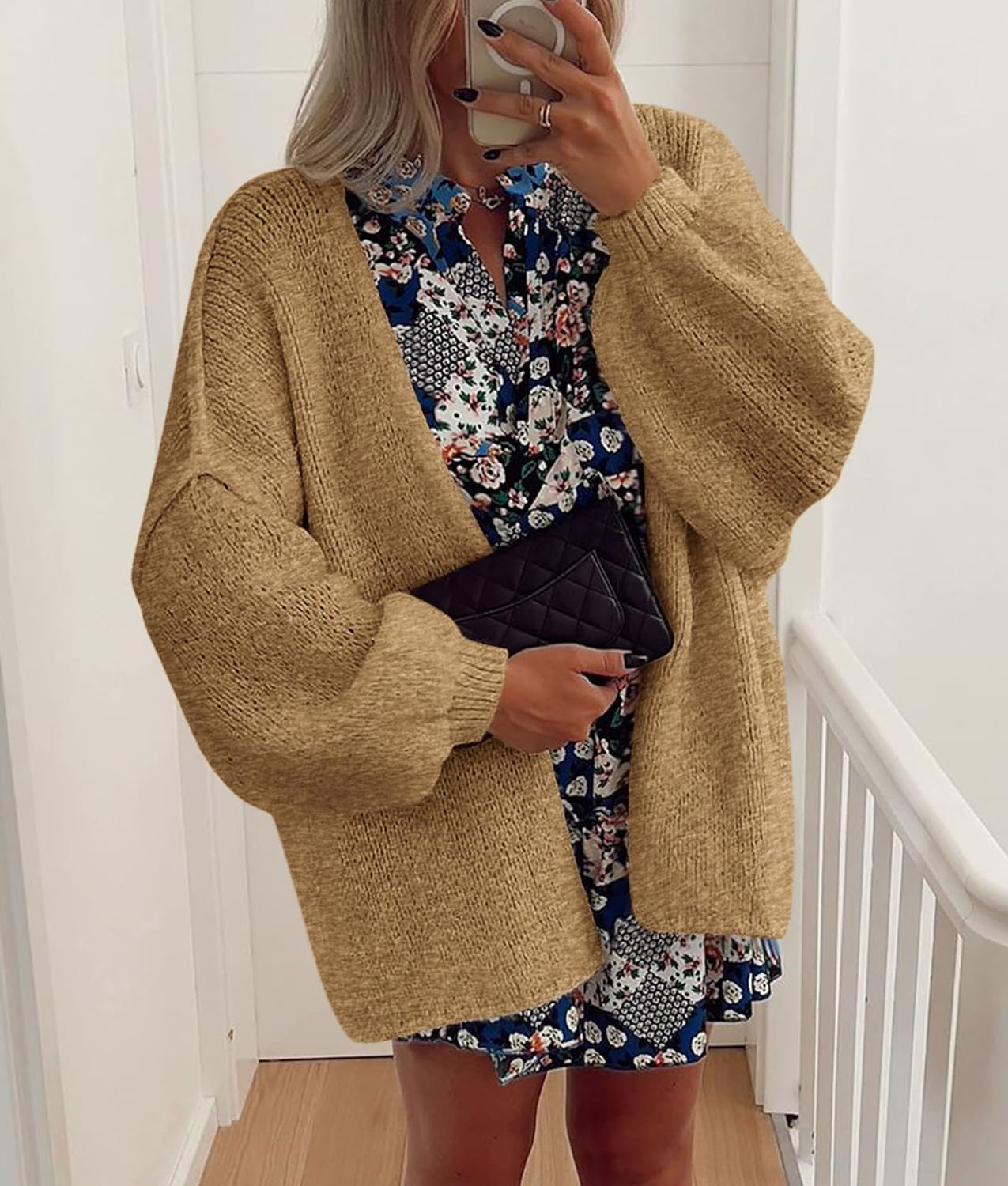 Oversized Knit Cardigan