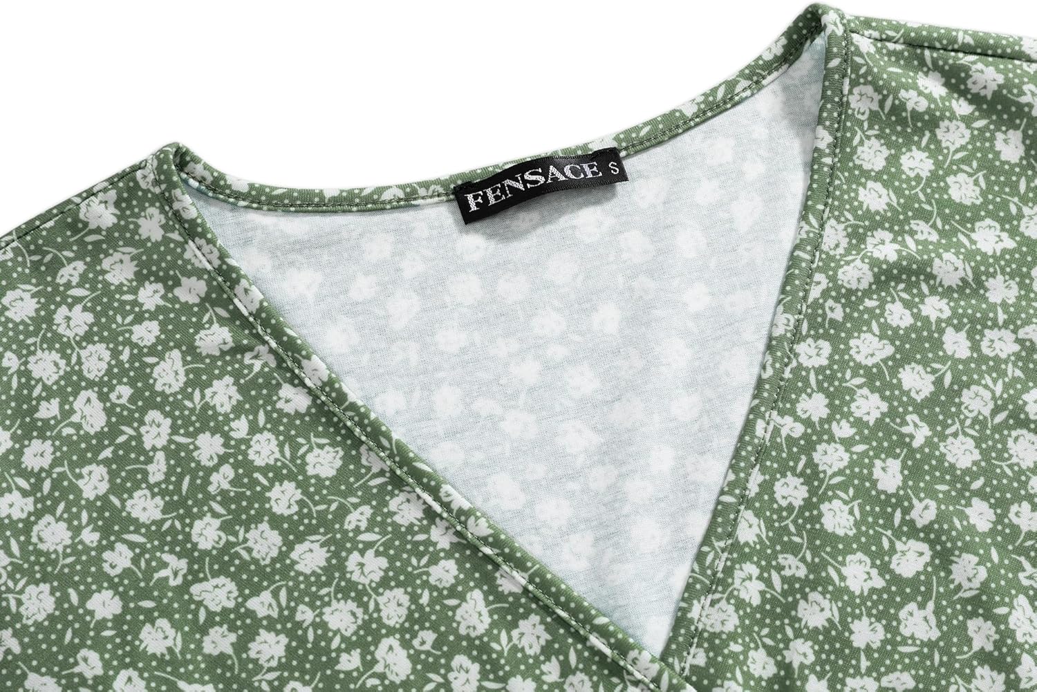 Floral V-Neck Summer Dress