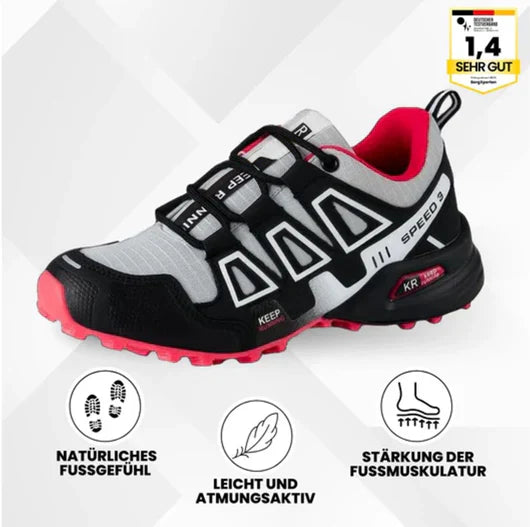 OrthoTrekking™ – Ergonomischer, Schmerzlindernder Wanderschuh