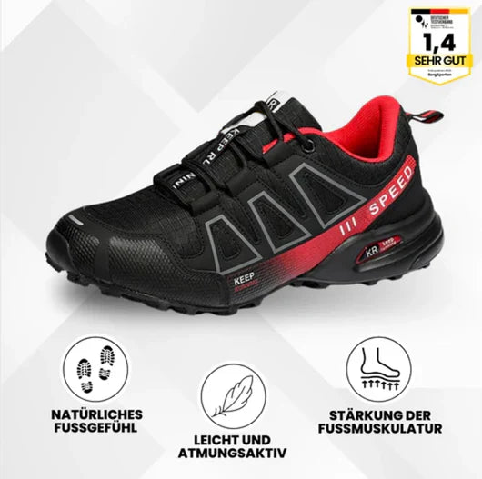OrthoTrekking™ – Ergonomischer, Schmerzlindernder Wanderschuh