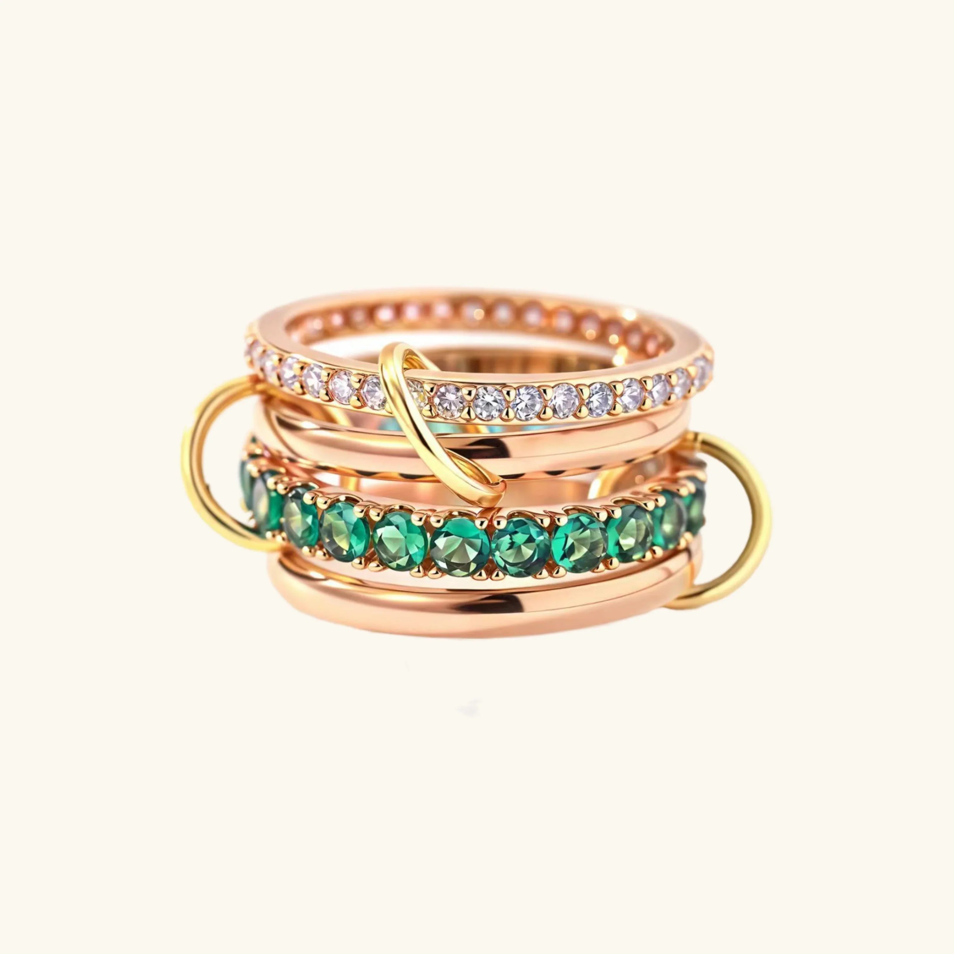 Imani Stacked Diamond Ring