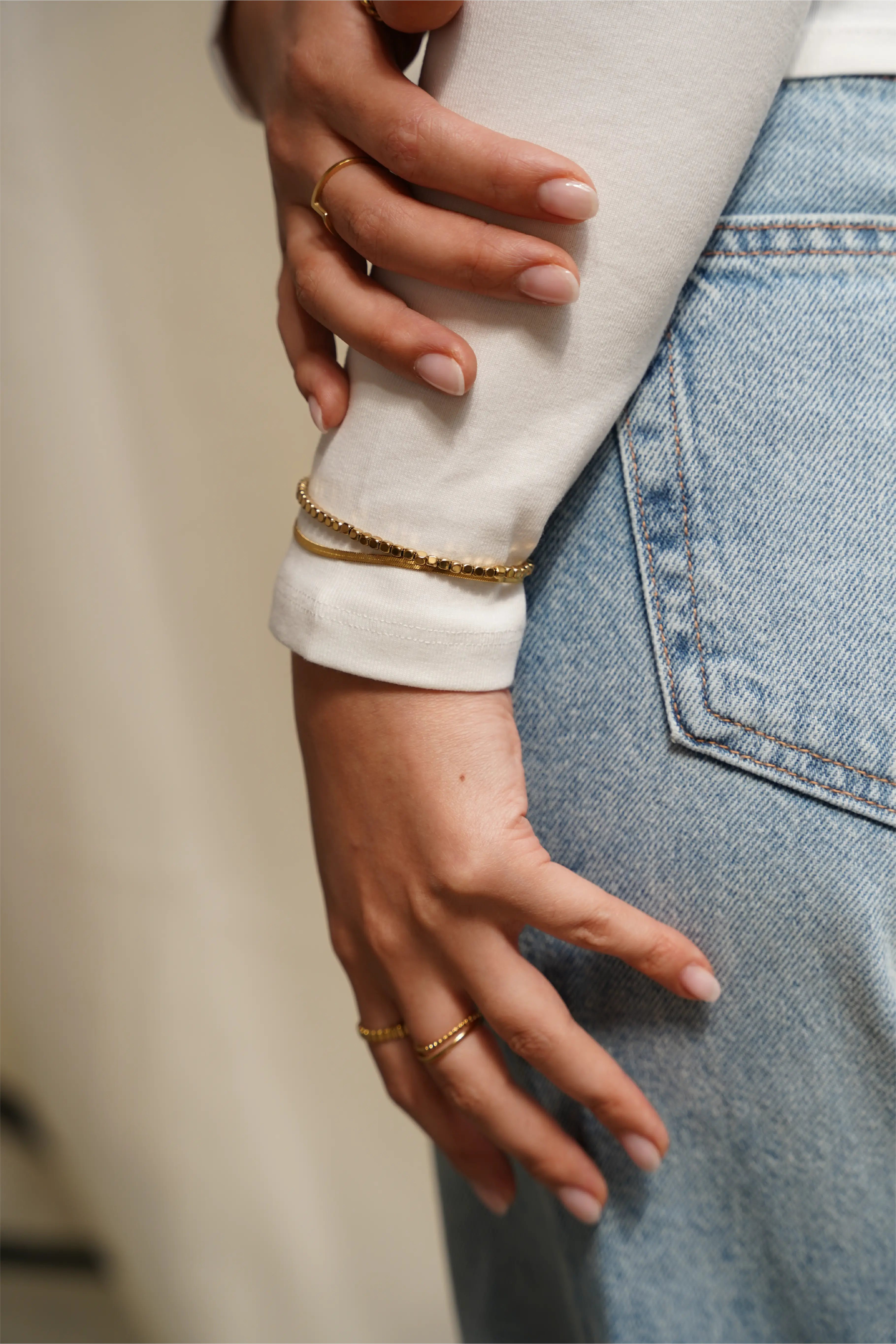 Mirthe - Ring - Edelstahl - Verstellbar