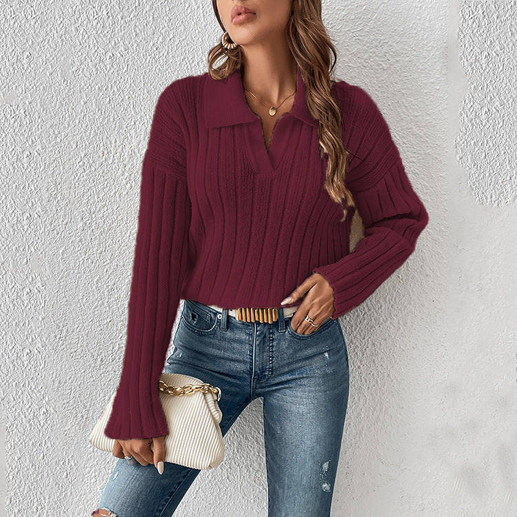 Lexi Maxi Polo Sweater