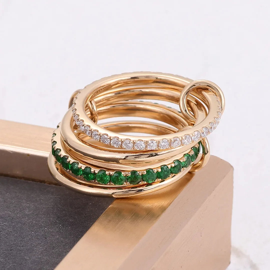 Imani Stacked Diamond Ring