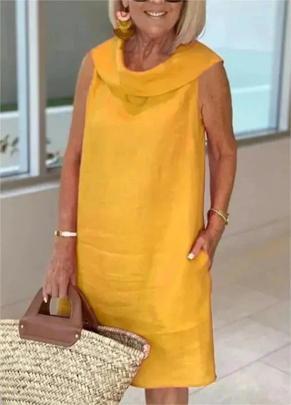 The Helena™ Linen Dress