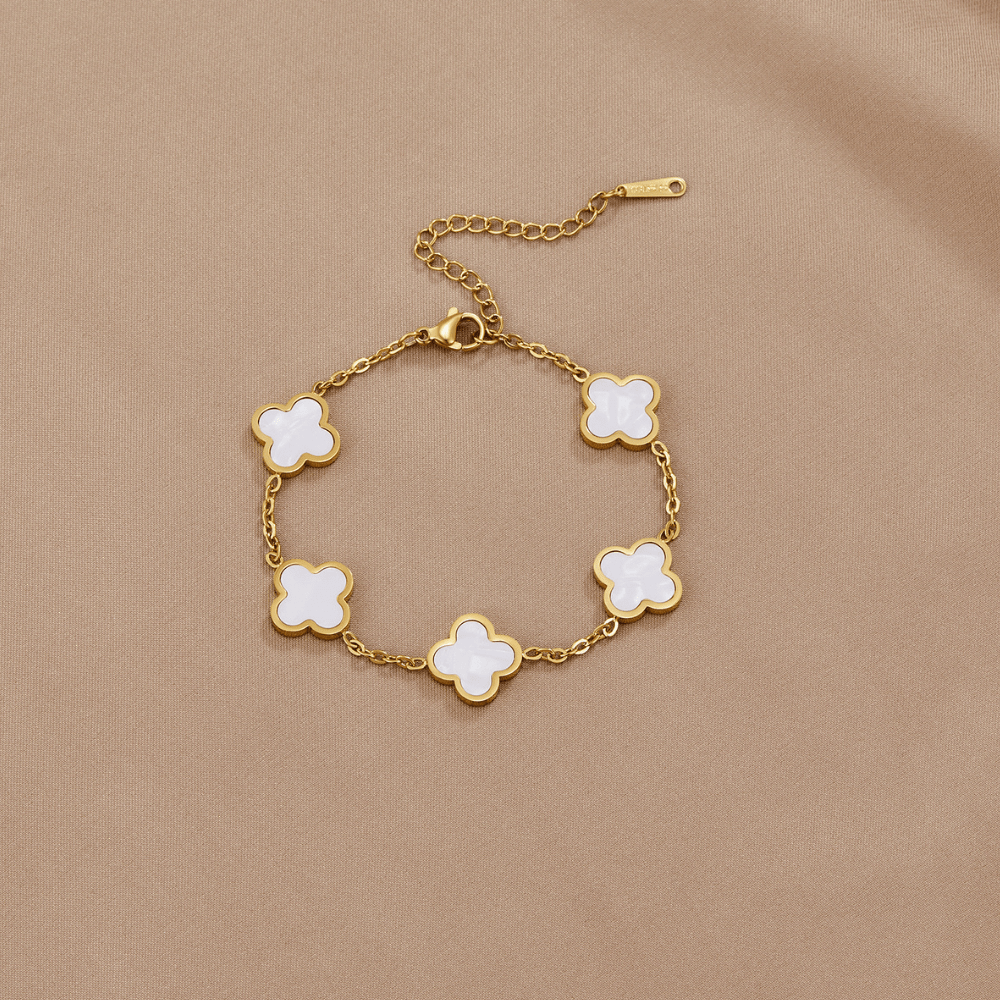 White Clover Bracelet