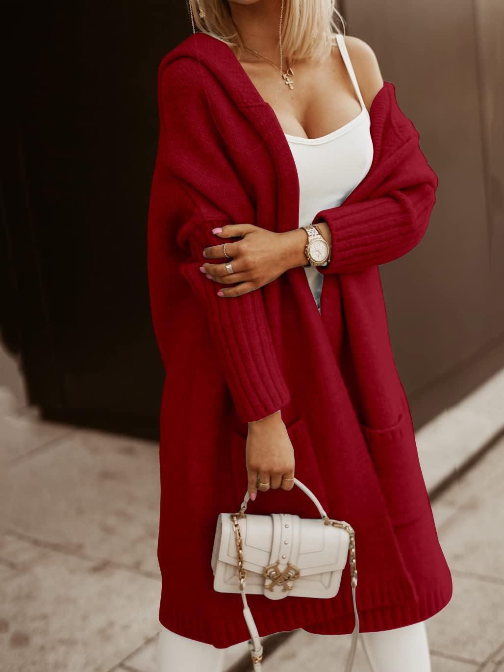 Long Knitted Cardigan