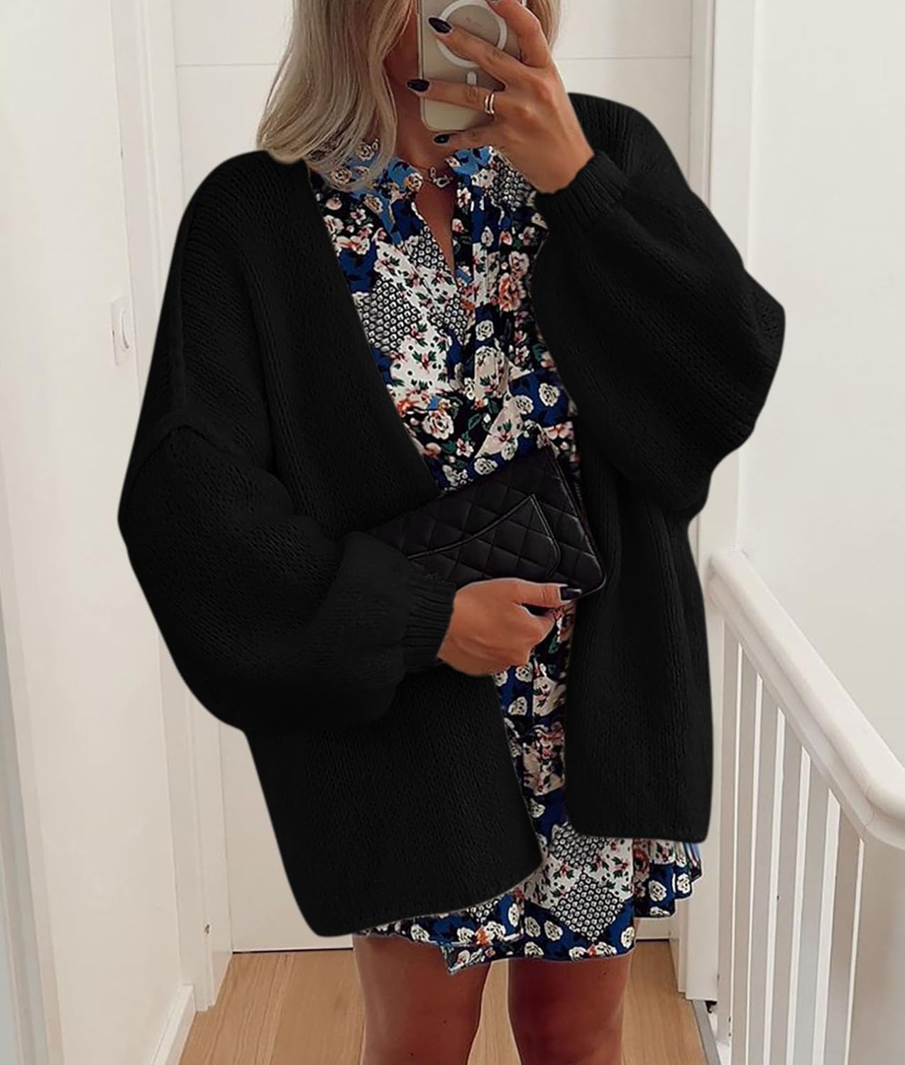 Oversized Knit Cardigan