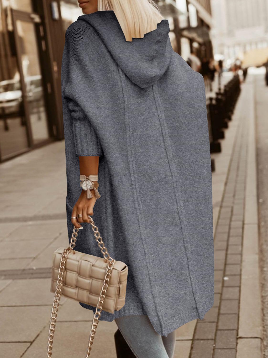 Long Knitted Cardigan