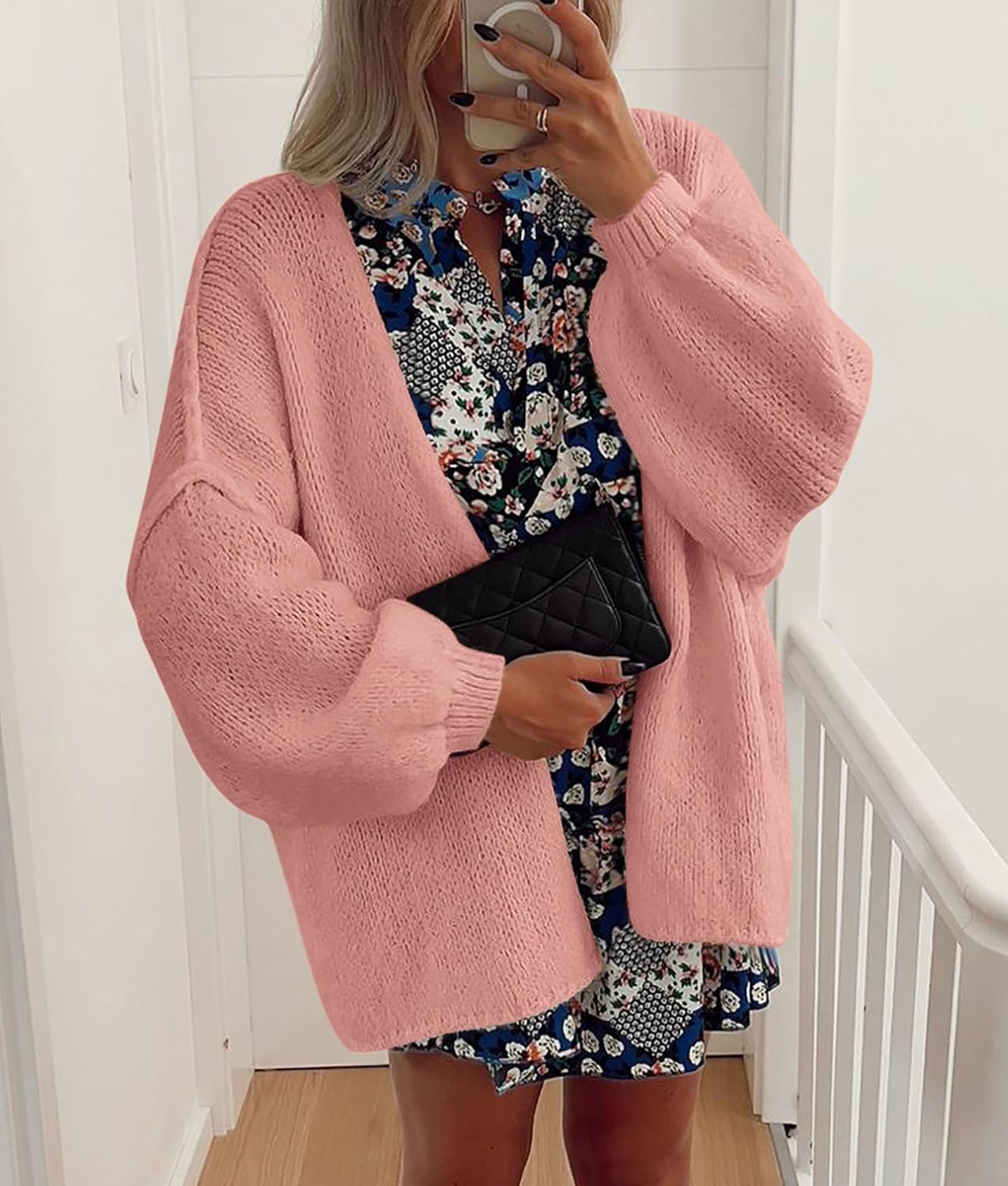 Oversized Knit Cardigan