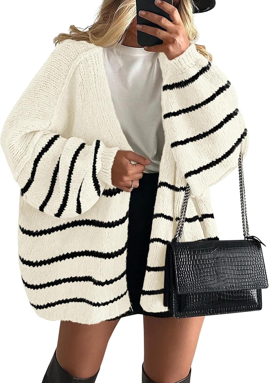 Oversized Knit Cardigan