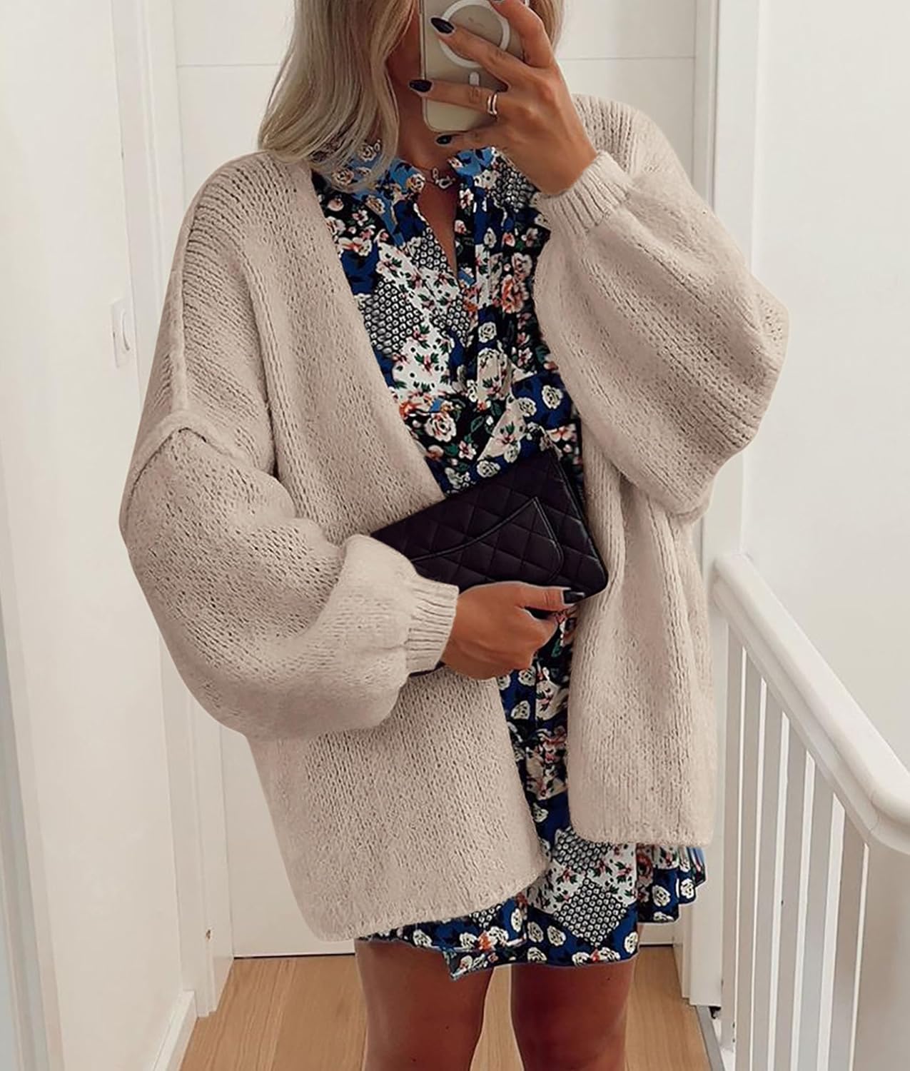 Oversized Knit Cardigan
