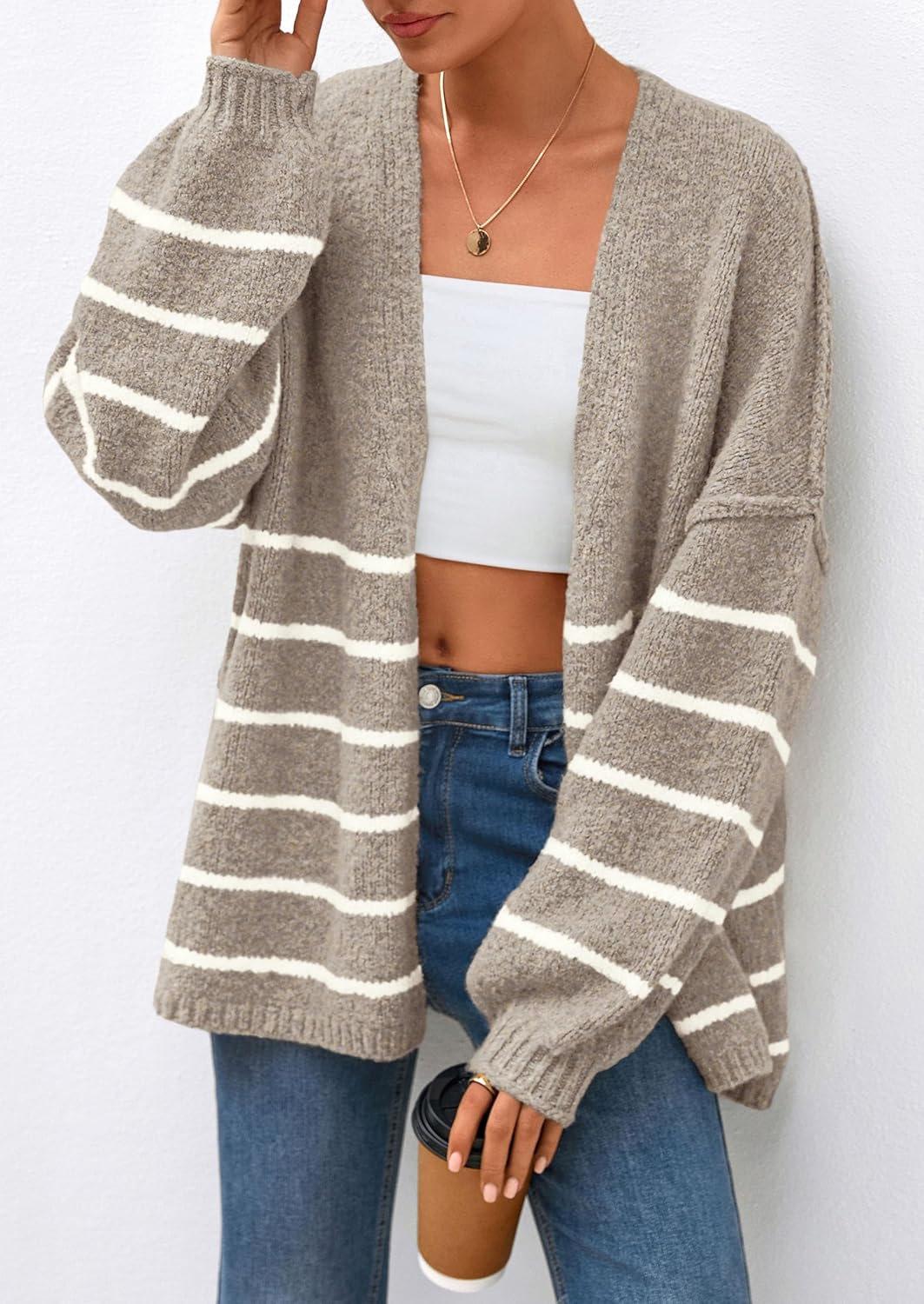 Oversized Knit Cardigan