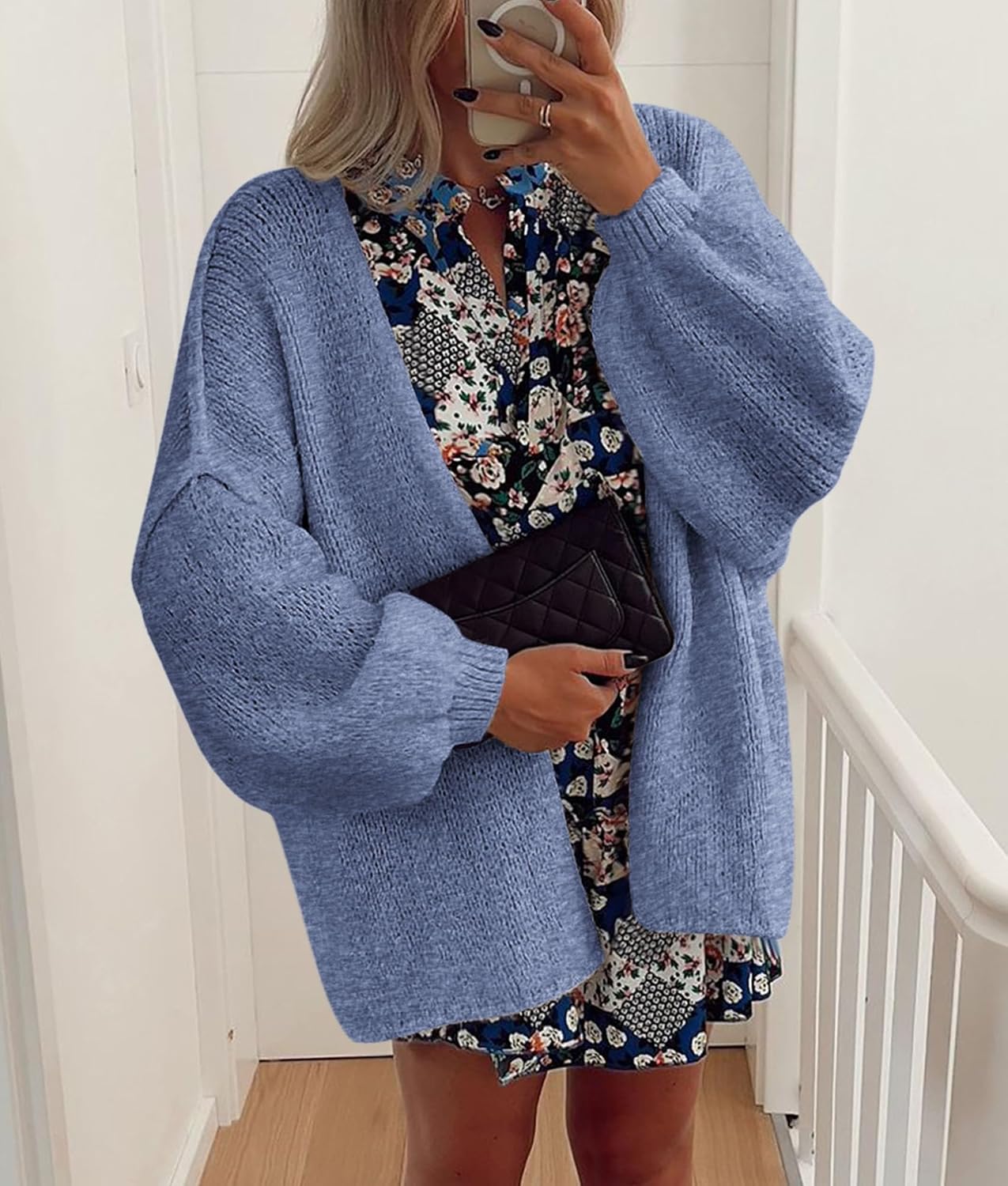 Oversized Knit Cardigan