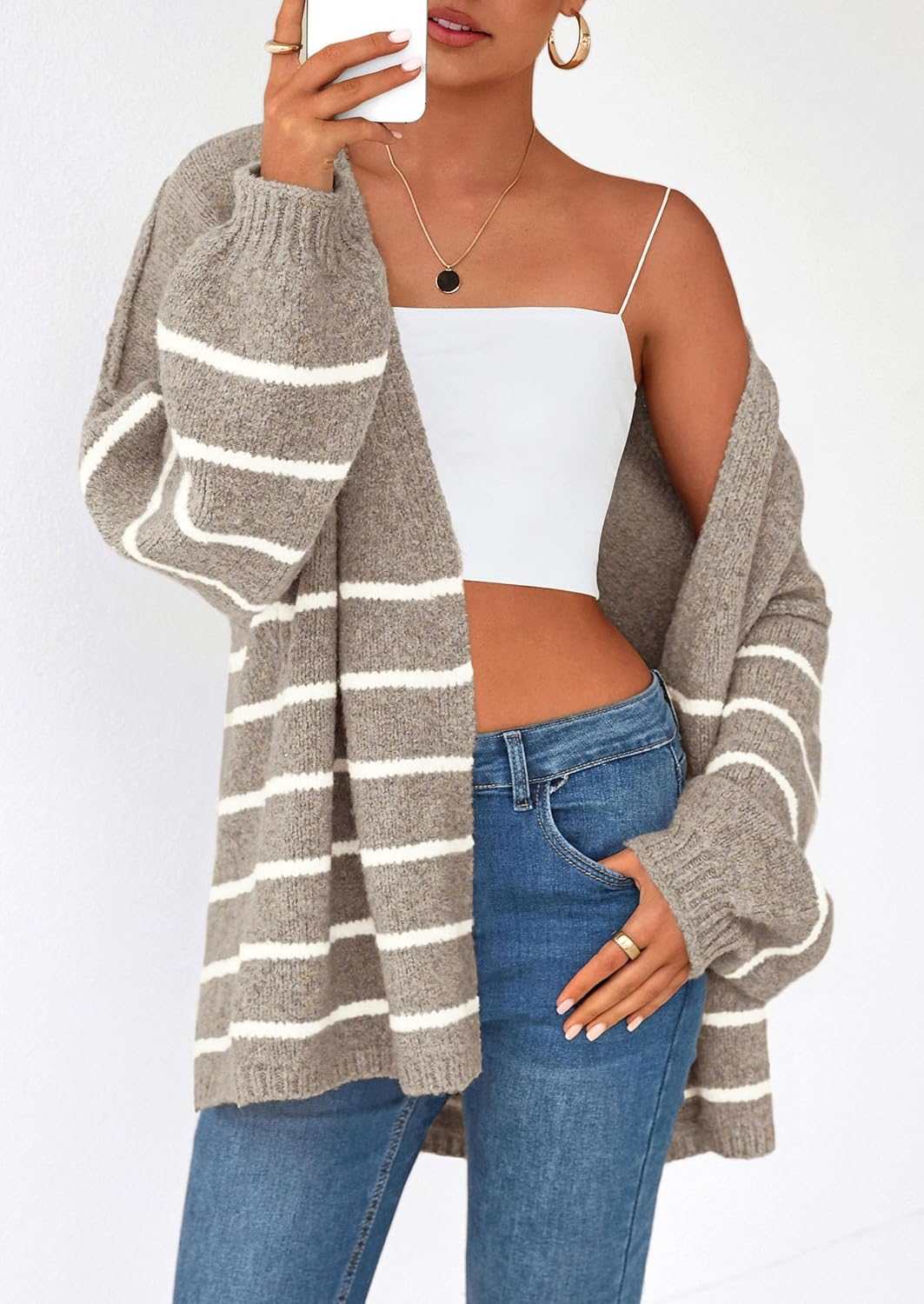 Oversized Knit Cardigan