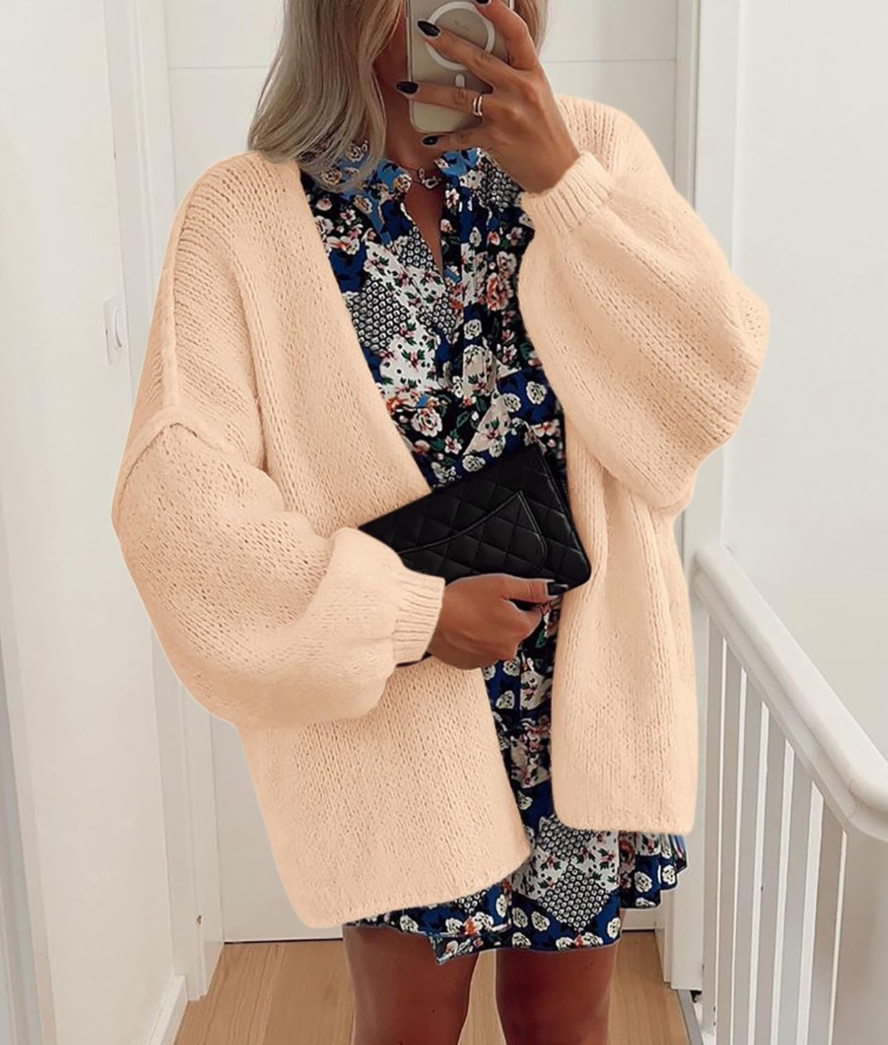 Oversized Knit Cardigan