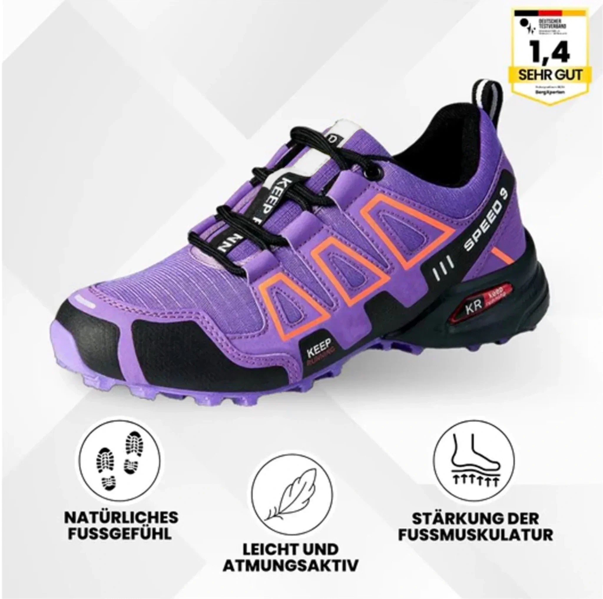 OrthoTrekking™ – Ergonomischer, Schmerzlindernder Wanderschuh