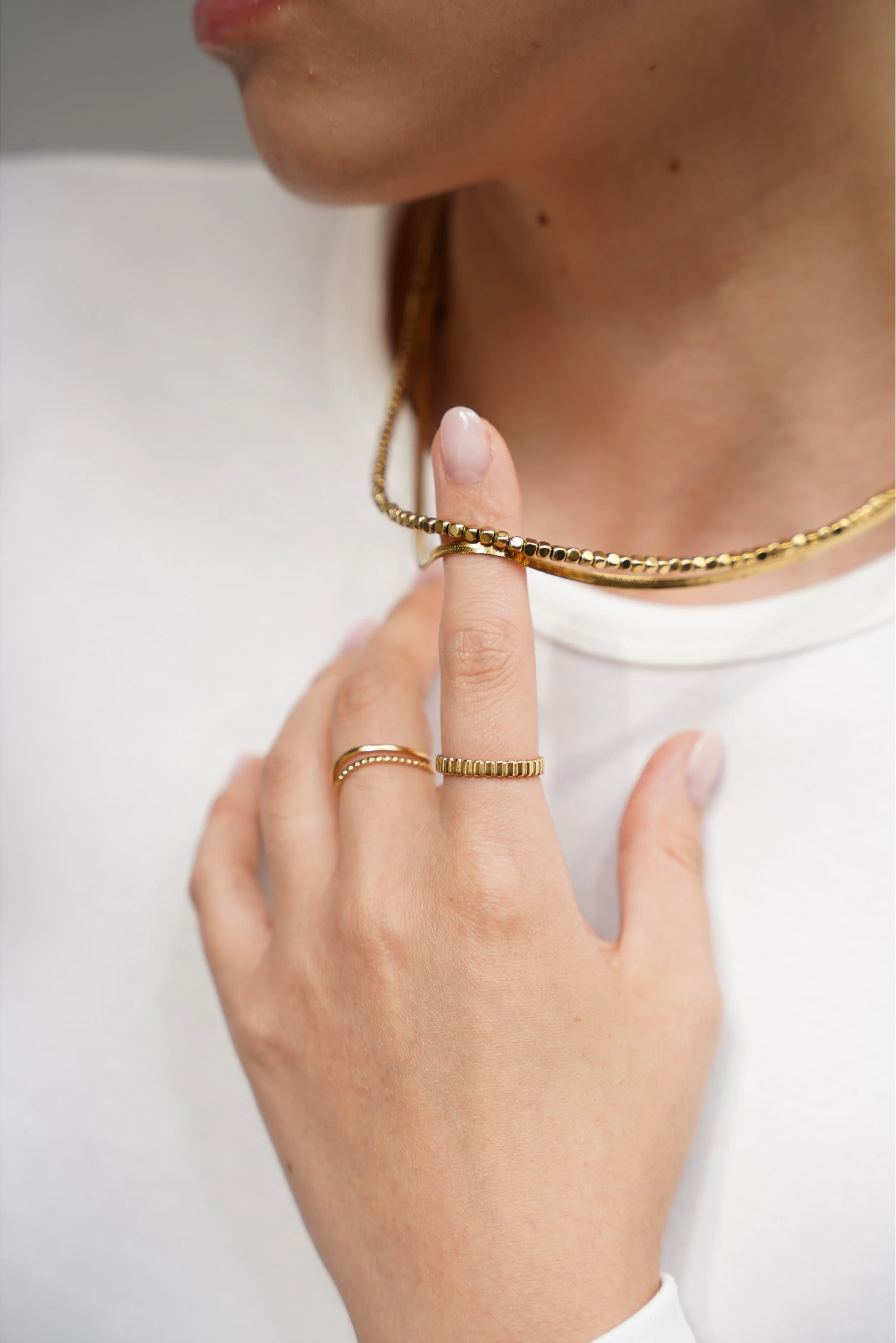 Mirthe - Ring - Edelstahl - Verstellbar