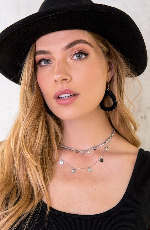 Elegant Beaded Teardrop Earrings