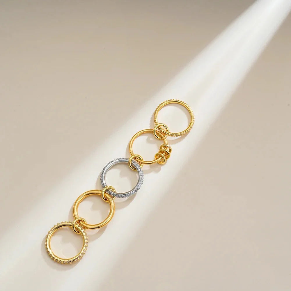 Blaise Stacked Diamond Ring