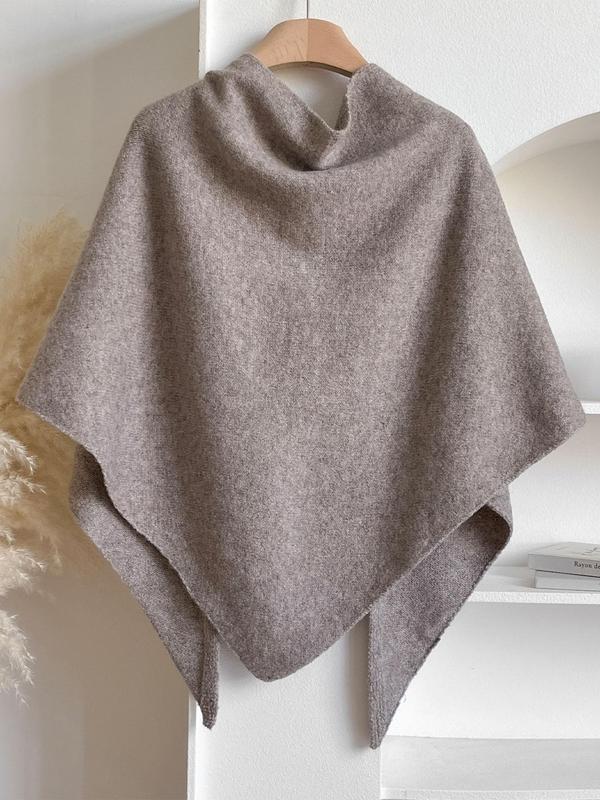 Soft Knit Tie Shawl