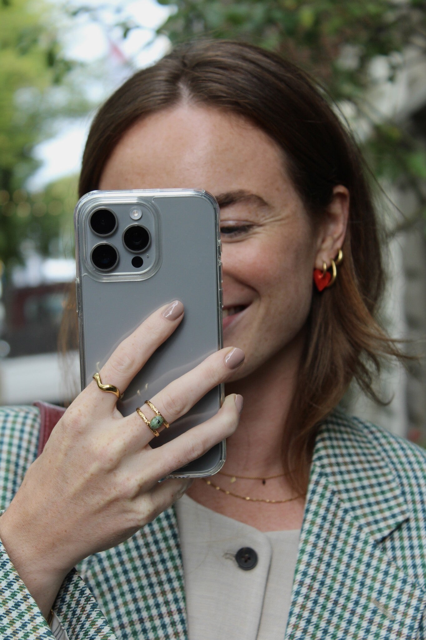 Waves - Ring - Edelstahl - Verstellbar